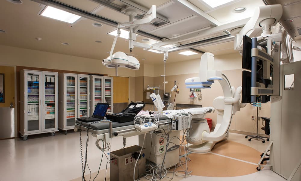 Second cath lab with procedural power and integrated monitoring